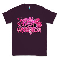 Plum breast cancer warrior Classic Tee - RanaPortraitStore