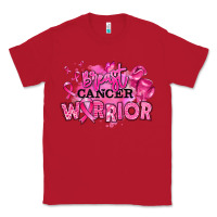 Red breast cancer warrior Classic Tee - RanaPortraitStore