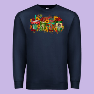 Our Lady Drink Premium Sweatshirt Designed By Racoondesign