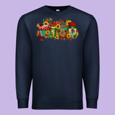 Our Lady Drink Premium Sweatshirt Designed By Racoondesign