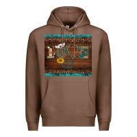 Chestnut western nurse love tumbler Premium Hoodie - BarkalooDesign