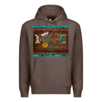 Coffee western nurse love tumbler Premium Hoodie - BarkalooDesign