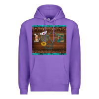 Purple western nurse love tumbler Premium Hoodie - BarkalooDesign