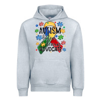 Heather Grey autism listen learn advocate Urban Hoodie - MaliasSmallBusiness