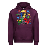 Mauve Wine autism listen learn advocate Urban Hoodie - MaliasSmallBusiness