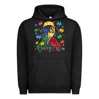 Pigment Black autism listen learn advocate Urban Hoodie - MaliasSmallBusiness