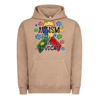 Pigment Burro autism listen learn advocate Urban Hoodie - MaliasSmallBusiness