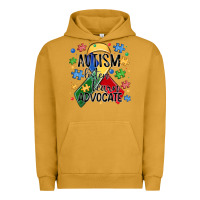 Pigment Peanut Butter autism listen learn advocate Urban Hoodie - MaliasSmallBusiness