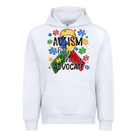 White autism listen learn advocate Urban Hoodie - MaliasSmallBusiness