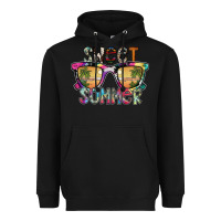 Black sweet summer Heavyweight Hoodie - SublimationCraftShop