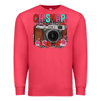 Cardinal oh snap rose grey leopard vintage camera Premium Sweatshirt - FaDigitalArtStudio