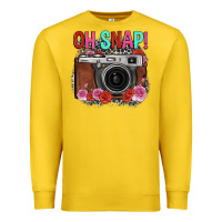 Lemon oh snap rose grey leopard vintage camera Premium Sweatshirt - FaDigitalArtStudio