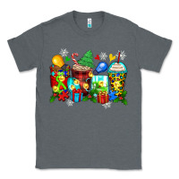 Charcoal Heather autism christmas coffee cups Classic Tee - Zillion Design Studio