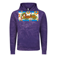 Cloud Purple shalom with olive branch Vintage Hoodie - AdoDesignShop