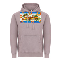 Vintage Zinc shalom with olive branch Vintage Hoodie - AdoDesignShop