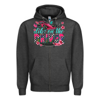 Charcoal Heather dibs on the driver Zipper Hoodie - texasbilliewilder