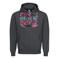 Smoke dibs on the driver Zipper Hoodie - texasbilliewilder