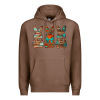 Chestnut western easter bunnies Premium Hoodie - Jasminsmagicworld