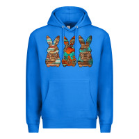 True Royal western easter bunnies Premium Hoodie - Jasminsmagicworld