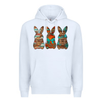 White western easter bunnies Premium Hoodie - Jasminsmagicworld