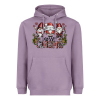 Lavender merry christmas Heavyweight Hoodie - CowhideDigitalArt