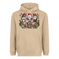 Mushroom merry christmas Heavyweight Hoodie - CowhideDigitalArt