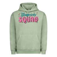 Pigment Oil Green sleepover squad Urban Hoodie - MaliasSmallBusiness
