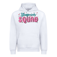 White sleepover squad Urban Hoodie - MaliasSmallBusiness