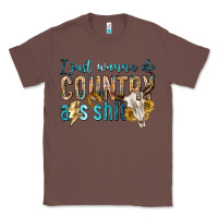 Chestnut i just wanna do country Classic Tee - texasbilliewilder