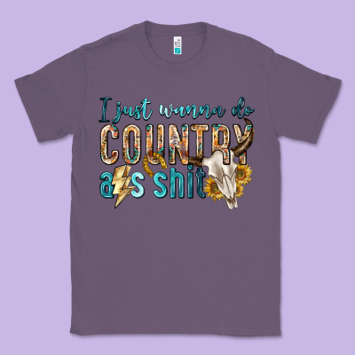 Classic Tee i just wanna do country