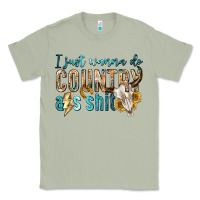 Matcha i just wanna do country Classic Tee - texasbilliewilder