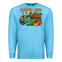 Ocean Blue pumpkin farm Premium Sweatshirt - RacoonDesign