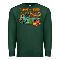 Sports Green pumpkin farm Premium Sweatshirt - RacoonDesign