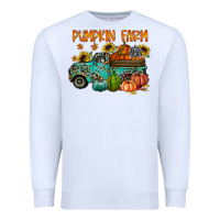 White pumpkin farm Premium Sweatshirt - RacoonDesign