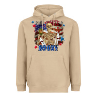 Mushroom Red white boozy 4th of july Heavyweight Hoodie - CowGirlArtShop