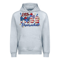 Heather Grey little miss firecracker Urban Hoodie - MaliasSmallBusiness