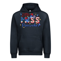 Navy little miss firecracker Urban Hoodie - MaliasSmallBusiness