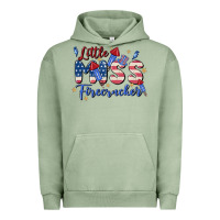 Pigment Oil Green little miss firecracker Urban Hoodie - MaliasSmallBusiness