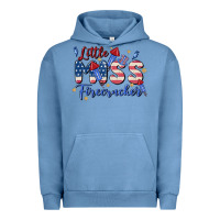 Pigment Pebble Blue little miss firecracker Urban Hoodie - MaliasSmallBusiness