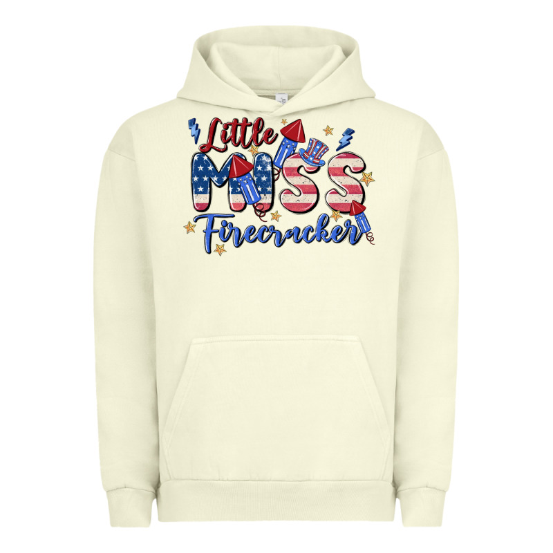 Little Miss Firecracker Urban Hoodie by MaliasSmallBusiness | Teevron