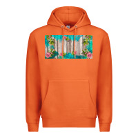 Carrot western floral  license plate template Premium Hoodie - BarkalooDesign