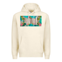 Tofu western floral  license plate template Premium Hoodie - BarkalooDesign