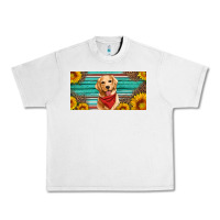 Lunar Rock golden retriever license plate Urban Heavy Tee - Artiststas