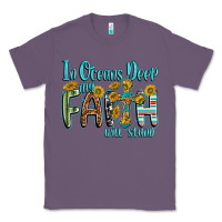Lavender in oceans deep faith will stand Classic Tee - texasbilliewilder