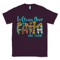 Plum in oceans deep faith will stand Classic Tee - texasbilliewilder