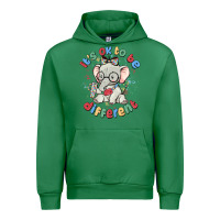 Emerald it's ok to be different Urban Hoodie - MaliasSmallBusiness