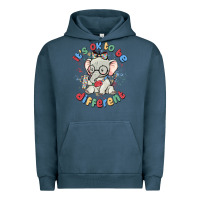 Pigment Midnight Navy it's ok to be different Urban Hoodie - MaliasSmallBusiness