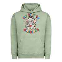 Pigment Oil Green it's ok to be different Urban Hoodie - MaliasSmallBusiness