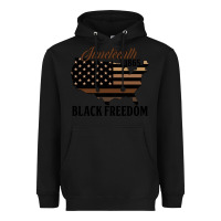 Black juneteenth 1865 black freedom Heavyweight Hoodie - HRA Design Shop