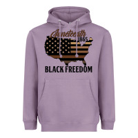 Lavender juneteenth 1865 black freedom Heavyweight Hoodie - HRA Design Shop